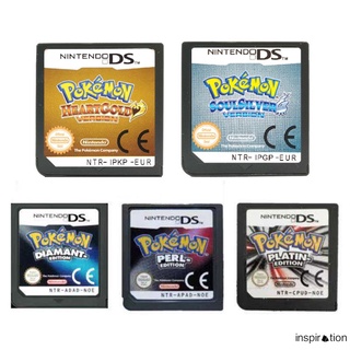 Nueva Tarjeta DE Juego Pokemon'platinum Pearl Diamond Para Nintendo 3DS/DSI NDS NDSL Lite DE