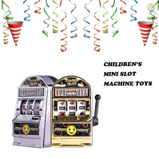 ex-stock: Mini máquina tragaperras de Metal antiestrés, regalo de navidad, oro (2)