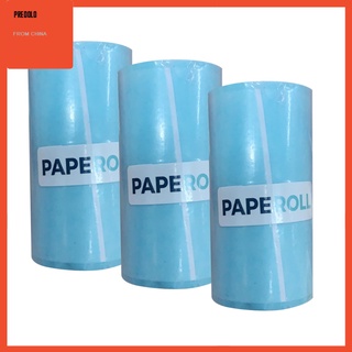 3 piezas de papel térmico autoadhesivo rollo directo de 57 x 30 mm pos impresora rollo de papel