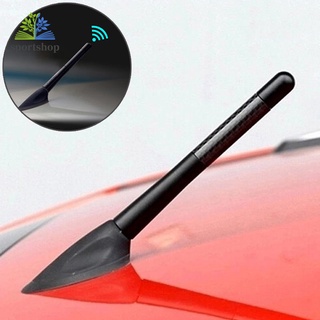 antena universal de coche fm am radio de fibra de carbono corta antena de coche para wrc ford toyota vw accesorios de automóviles