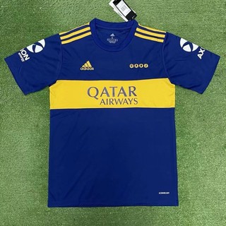 2021 Boca Juniors Home Camisa De Fútbol Para Hombre (1)