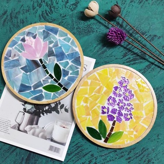 150pcs Mosaic Tiles Flower Leaves for Art Garden Seat Table Decoration (9)