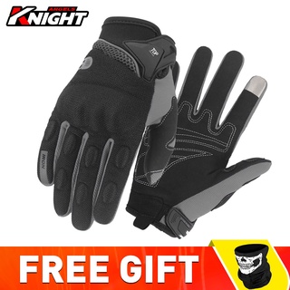 guantes de ridding guantes moto pantalla táctil guantes de motocicleta malla transpirable primavera y otoño guantes de dedo completo antideslizante