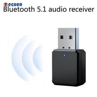 Kn318 Bluetooth 5.1 receptor de Audio de doble salida AUX USB estéreo coche manos libres llamada ** (1)