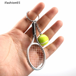 ifashion65 lindo deporte mini raqueta de tenis colgante llavero buscador holer accesorios regalos co