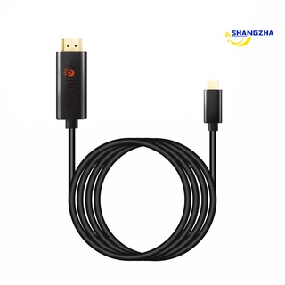 Cable Adaptador USB Tipo C a HDMI-compatible 1080P Alta claridad TV 4K Samsung Android