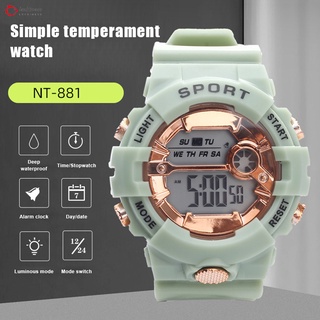 reloj electrónico para estudiantes deportes de estilo coreano simple temperamento reloj masculino deportes impermeable reloj electrónico