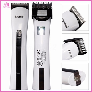Sl-Kemei KM-2516 recargable eléctrico Clipper maquinilla de afeitar barba cuello Clipper Trimmer removedor afeitadora
