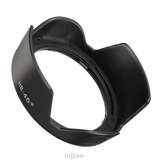 Lente capucha hogar profesional protector duradero fotografía forma flor negro 18-55mm espiral-lock para Nikon (3)
