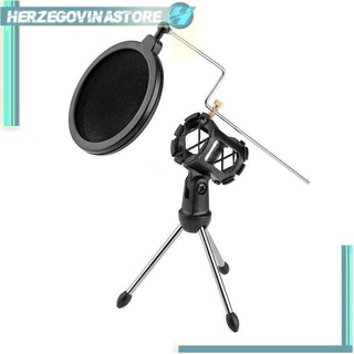 Zeepin Mini trípode Universal para micrófono con filtro Pop - PS-05