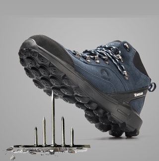 Nuevo invierno caliente hombres hierro acero dedo del pie botas de seguridad zapatos proteger alta Tops buena calidad (8)