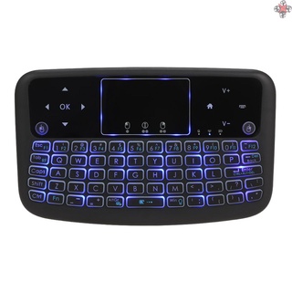 A36 Mini teclado inalámbrico G Color retroiluminado aire ratón Touchpad teclado para Android TV Box Smart TV PC PS3 (4)