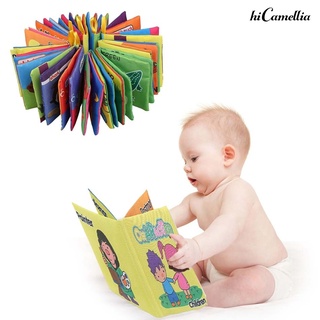 hiCamellia bebé desarrollo de inteligencia temprana Cognize libro de tela juguete educativo