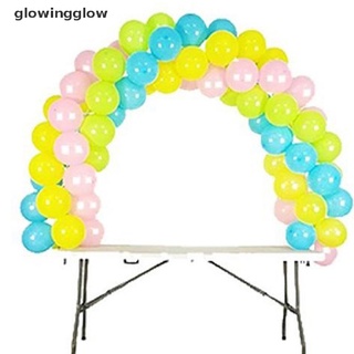 glwg 1set globos titular columna soporte fiesta globo cadena globo mesa arco kits glow