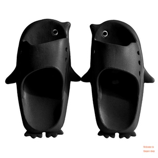 sandalias de diapositivas diapositivas de dibujos animados pingüino verano zapatillas niños zapatos flip flops playa diapositivas