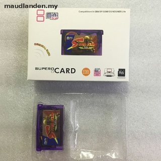 [maudlanden] Cartucho De Juego Para GameBoy Advance GBA/GBM/IDS/NDS/NDSL [MY]