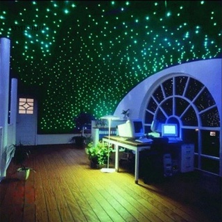 SL 200 Pzs Calcomanías Fluorescentes 3D De Estrellas Que Brillan En La Oscuridad Decoración Del Hogar