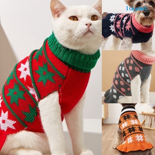 nuevo vestido de suéter para mascotas, collar cálido, ropa de princesa para navidad