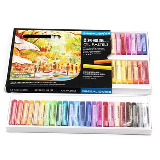 TONNESSEN 12/24/36 óleo Pastel palo surtido colores arte suministros crayones para artistas profesionales niños estudiantes redondo suave pintura Pastels conjunto (3)