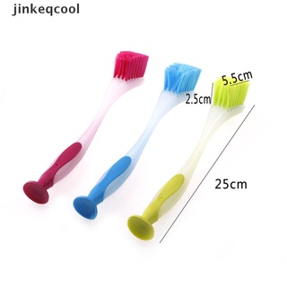 [jinkeqcool] cepillo de limpieza para fregadero, vertical, multifuncional, para lavar platos