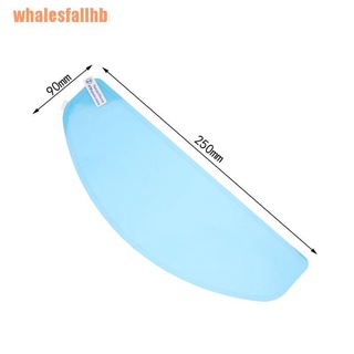 whalesfallhb 1x película universal de lente antiniebla para motocicleta resistente a la lluvia visera escudo (5)