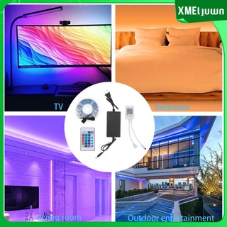 LED Strip Lights 24 Key Remote Bluetooth Remote for Living Room Dorm Decor (3)