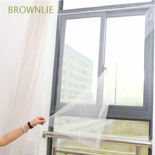 brownlie 1.5*1.3m pantalla de ventana mosquitero suministros para el hogar diy cortina volando verano antimosquitos malla insecto mosca bug netting/multicolor