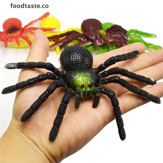 [foodtaste] simulación de insectos araña modelo juguetes complicados juguetes de terror juguetes de halloween juguetes para niños [co] (7)