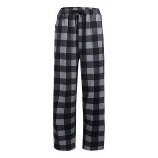 Pantalones Para Hombre Pijama A Cuadros Accesorios Casual Cómodo Moda M-XL (9)
