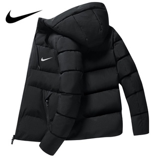 ! ¡Nike! Abrigo cálido para hombre y con capucha Simple pareja Popular Logo Top (1)