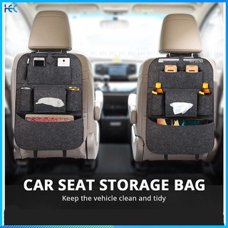 Car Back Seat Storage Bag Bottle Magazine Tissue Food Phone Automobile Organizer Cars Backseat Cover Multi-Pocket Holder