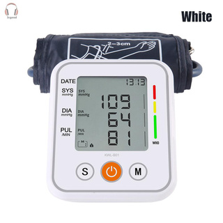 3C brazo Monitor de presión arterial portátil esfigmomanómetro alarma de frecuencia cardíaca con pantalla LCD Digital automática inteligente Pres