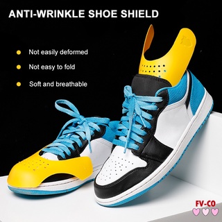Zapatilla de deporte Protector contra el pliegue del zapato para correr Casual zapatos Toe Box Crease Protector de Material suave para hombres y mujeres