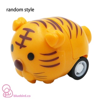 animal mini tire hacia atrás coche rompecabezas de plástico juguete inercial mini coche juguetes de los niños (2)
