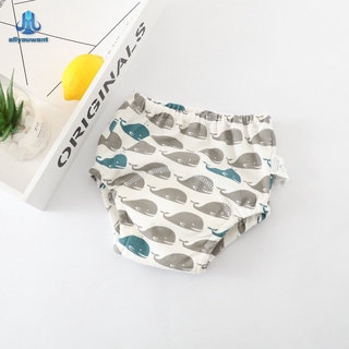 lindo bebé pantalones de entrenamiento pañales de bebé reutilizable pañal de tela niños pañales lavables niños ropa interior cambio de pañales (1)
