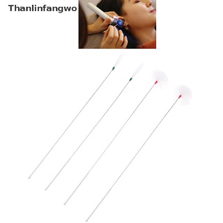 [tfnl] 10 piezas de plumas de ganso removedor de cera de curette herramienta de excavación de oreja cuchara limpiador palo asf