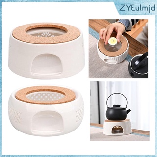 2pcs Round Teapot Warmer Tealight Tea Light Milk Tea Heater Decoration