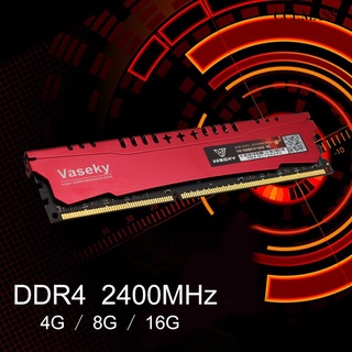 Cc Vaseky 4G 8G 16G 2400 PC escritorio DDR4 memoria RAM módulo accesorios de ordenador