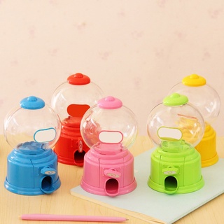 lindo dulces mini máquina de caramelo burbuja gumball dispensador de moneda banco de niños juguete