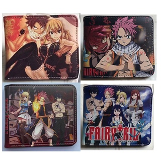 Anime Wallet Fairy Tail Short Wallet Student Leisure SimplicityPUpi qian jia