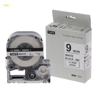Cintas adhesivas epson Bing blancas con cinta compatible Lw-300 Lw-400 9mm Para Lw-300