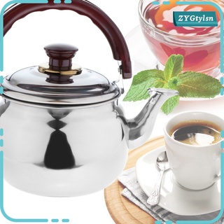 Stainless Steel Whistling Teapot Coffee Pot Kettle Kitchenware 0.6L