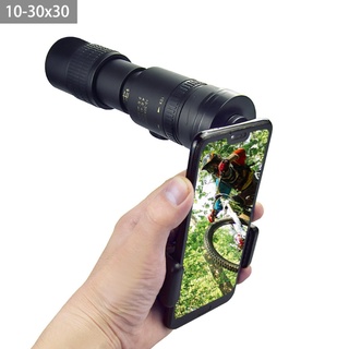 Gd Super Telephoto Zoom Monocular Telescopio Portátil Para Viajes De Playa Soporta Smartphone Para Tomar Fotos 4K 10-300X40mm (5)