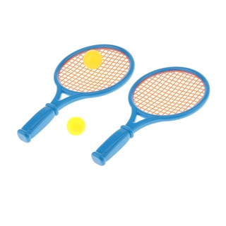 1 par de raquetas de tenis con y 2 bolas de playa deportes interiores actividad roja