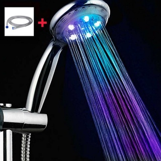 cabezal de ducha 20*8cm baño colorido colores cambiantes galvanoplastia hogar
