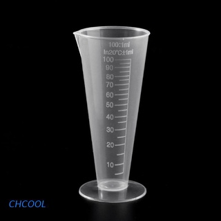 Chcool 1PC 100ml Botella De Laboratorio Cocina Plástico Taza Medidora