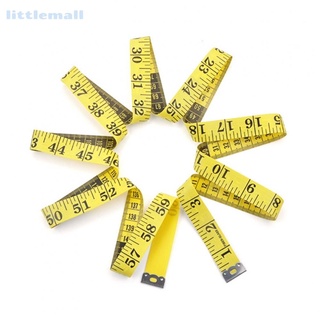 Color suave cinta de costura de costura dieta regla cinta métrica de plástico suave