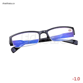 tha gafas de miopía negro semi-rimless -1 -1.5 -2 -2.5 -3 -3.5 -4