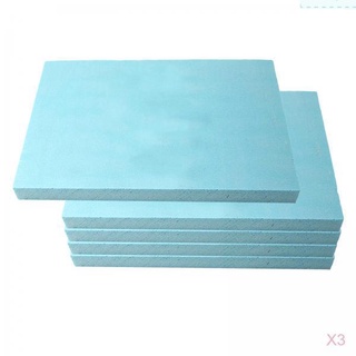 15 Pieces Foam Bricks DIY Model Material Diorama Base Foam Slab Sheet Foam Board 11.81x7.87x0.79 Inches