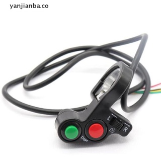 (newwww) 7/8" interruptor de manillar de motocicleta motor de arranque eléctrico bocina de luz botón [yanjianba]